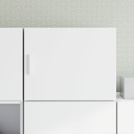 vidaXL Dulap de perete, alb, 50x42,5x40 cm, lemn compozit vidaXL Dulap de perete, alb, 50x42,5x40 cm, lemn compozit