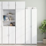 vidaXL Dulap de perete, alb, 50x42,5x40 cm, lemn compozit vidaXL Dulap de perete, alb, 50x42,5x40 cm, lemn compozit