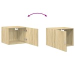 vidaXL Dulap de perete, stejar sonoma, 50x42,5x40 cm, lemn compozit