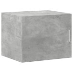 vidaXL Dulap de perete, gri beton, 50x42,5x40 cm, lemn prelucrat