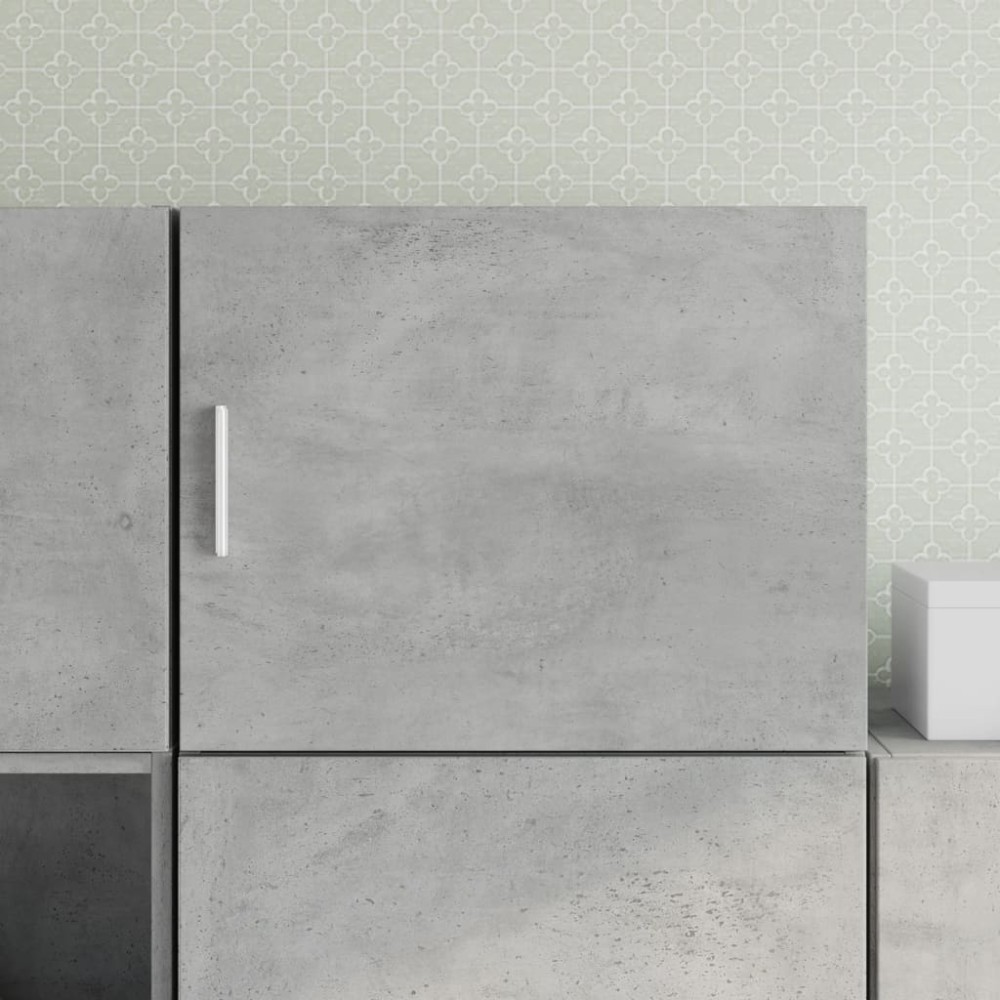 vidaXL Dulap de perete, gri beton, 50x42,5x40 cm, lemn prelucrat