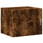 vidaXL Dulap de perete, stejar fumuriu, 50x42,5x40 cm, lemn compozit