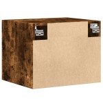 vidaXL Dulap de perete, stejar fumuriu, 50x42,5x40 cm, lemn compozit