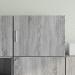 vidaXL Dulap de perete, gri sonoma, 50x42,5x40 cm, lemn prelucrat vidaXL Dulap de perete, gri sonoma, 50x42,5x40 cm, lemn prelucrat