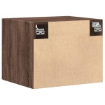vidaXL Dulap de perete, stejar maro, 50x42,5x40 cm, lemn compozit