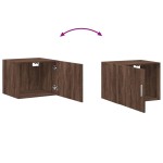 vidaXL Dulap de perete, stejar maro, 50x42,5x40 cm, lemn compozit