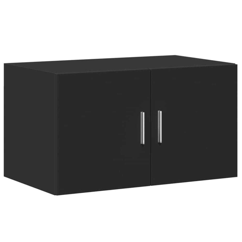 vidaXL Dulap de perete, negru, 70x42,5x40 cm, lemn compozit