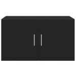 vidaXL Dulap de perete, negru, 70x42,5x40 cm, lemn compozit