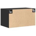 vidaXL Dulap de perete, negru, 70x42,5x40 cm, lemn compozit