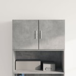 vidaXL Dulap de perete, gri beton, 70x42,5x40 cm, lemn prelucrat