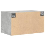 vidaXL Dulap de perete, gri beton, 70x42,5x40 cm, lemn prelucrat