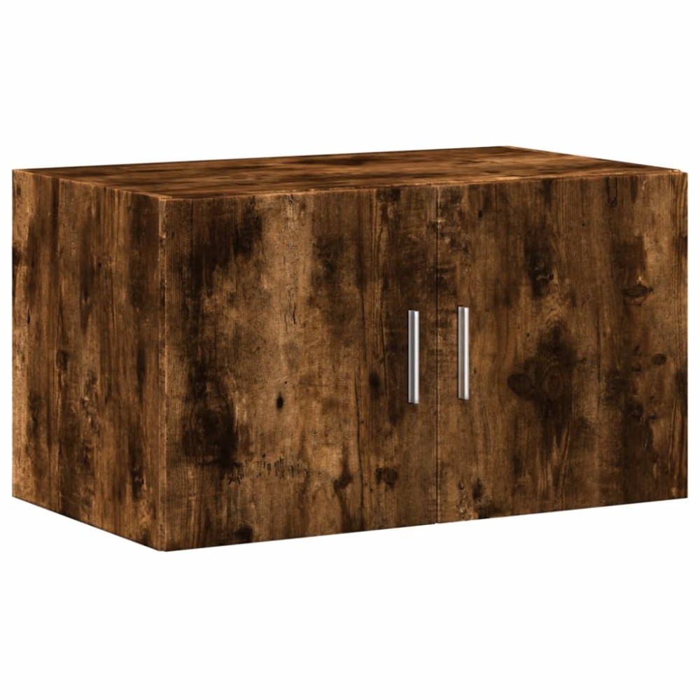 vidaXL Dulap de perete, stejar fumuriu, 70x42,5x40 cm, lemn compozit