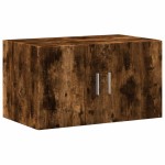 vidaXL Dulap de perete, stejar fumuriu, 70x42,5x40 cm, lemn compozit