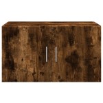 vidaXL Dulap de perete, stejar fumuriu, 70x42,5x40 cm, lemn compozit