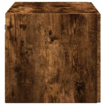 vidaXL Dulap de perete, stejar fumuriu, 70x42,5x40 cm, lemn compozit