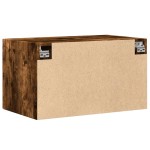 vidaXL Dulap de perete, stejar fumuriu, 70x42,5x40 cm, lemn compozit