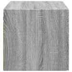 vidaXL Dulap de perete, gri sonoma, 70x42,5x40 cm, lemn compozit