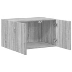 vidaXL Dulap de perete, gri sonoma, 70x42,5x40 cm, lemn compozit