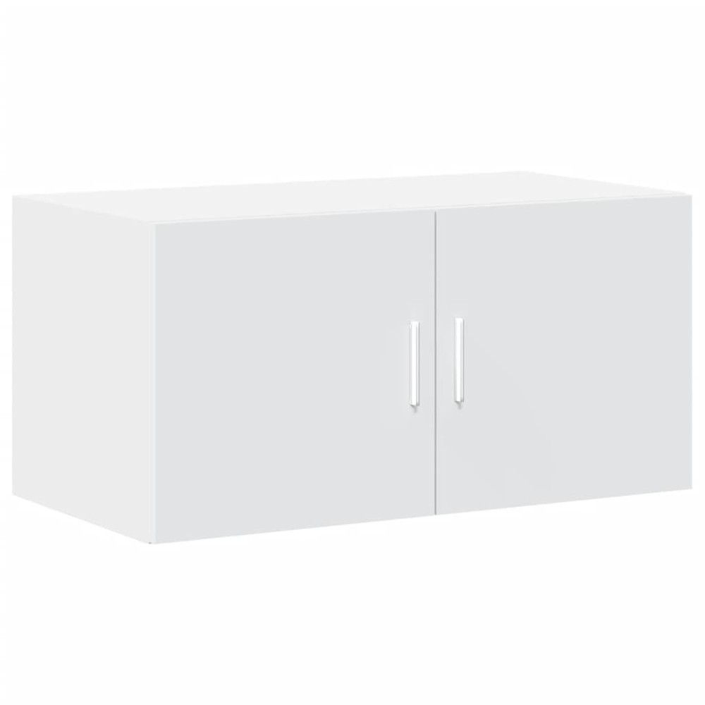 vidaXL Dulap de perete, alb, 80x42,5x40 cm, lemn compozit