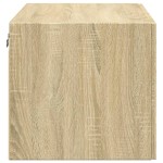 vidaXL Dulap de perete, stejar sonoma, 80x42,5x40 cm, lemn compozit