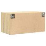 vidaXL Dulap de perete, stejar sonoma, 80x42,5x40 cm, lemn compozit