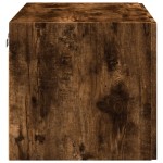 vidaXL Dulap de perete, stejar fumuriu, 80x42,5x40 cm, lemn compozit