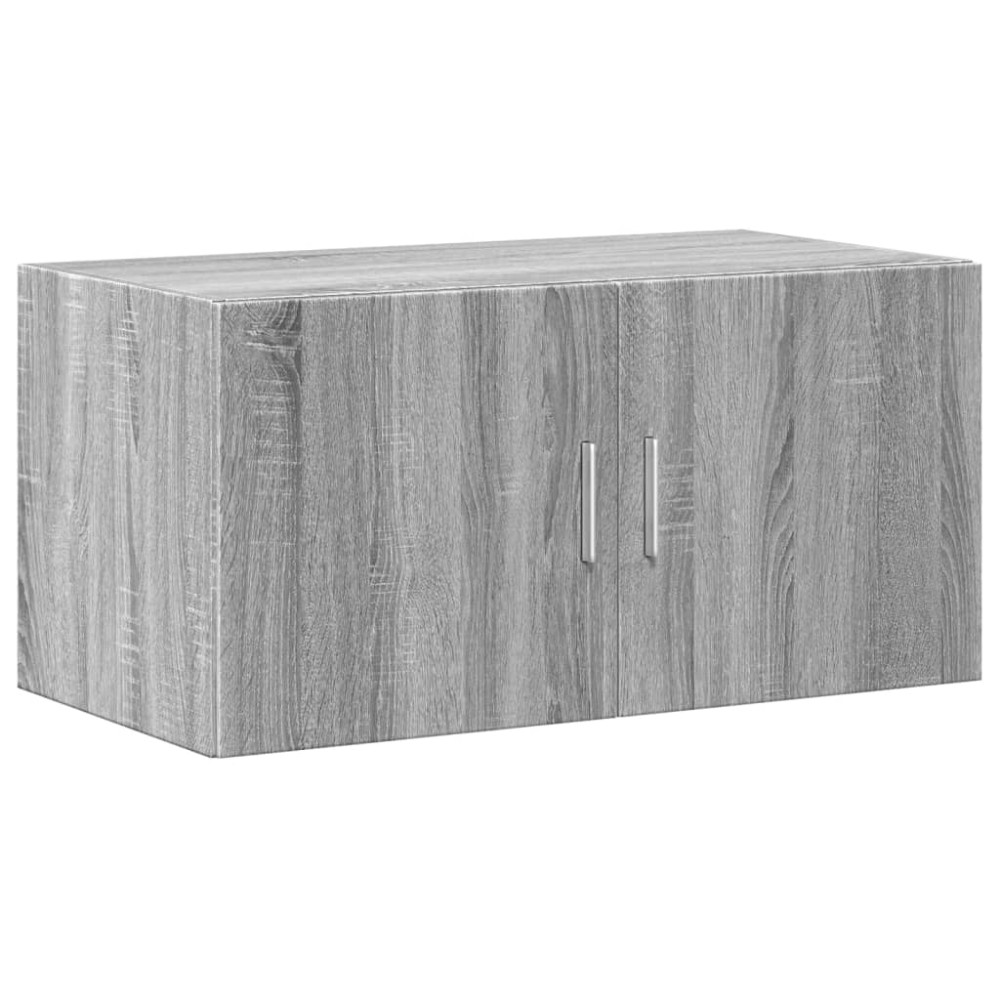 vidaXL Dulap de perete, gri sonoma, 80x42,5x40 cm, lemn compozit