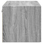 vidaXL Dulap de perete, gri sonoma, 80x42,5x40 cm, lemn compozit