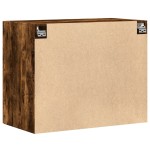 vidaXL Dulap de perete, stejar fumuriu, 80x42,5x64 cm, lemn compozit vidaXL Dulap de perete, stejar fumuriu, 80x42,5x64 cm, lemn compozit