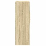 vidaXL Dulap înalt, stejar sonoma, 30x42,5x124 cm, lemn prelucrat vidaXL Dulap înalt, stejar sonoma, 30x42,5x124 cm, lemn prelucrat
