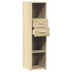 vidaXL Dulap înalt, stejar sonoma, 30x42,5x124 cm, lemn prelucrat vidaXL Dulap înalt, stejar sonoma, 30x42,5x124 cm, lemn prelucrat