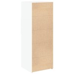 vidaXL Dulap înalt, alb, 45x42,5x124 cm, lemn prelucrat vidaXL Dulap înalt, alb, 45x42,5x124 cm, lemn prelucrat