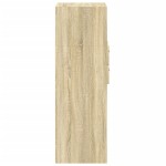 vidaXL Dulap înalt, stejar sonoma, 45x42,5x124 cm, lemn prelucrat