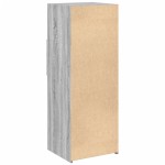 vidaXL Dulap înalt, sonoma gri, 45x42,5x124 cm, lemn prelucrat