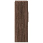 vidaXL Dulap înalt, stejar maro, 45x42,5x124 cm, lemn prelucrat