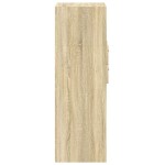 vidaXL Dulap înalt, stejar sonoma, 50x42,5x124 cm, lemn prelucrat vidaXL Dulap înalt, stejar sonoma, 50x42,5x124 cm, lemn prelucrat