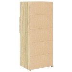 vidaXL Dulap înalt, stejar sonoma, 50x42,5x124 cm, lemn prelucrat vidaXL Dulap înalt, stejar sonoma, 50x42,5x124 cm, lemn prelucrat