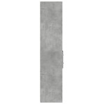 vidaXL Dulap înalt, gri beton, 30x42,5x185 cm, lemn prelucrat vidaXL Dulap înalt, gri beton, 30x42,5x185 cm, lemn prelucrat