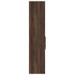 vidaXL Dulap înalt, stejar maro, 30x42,5x185 cm, lemn prelucrat