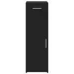 vidaXL Dulap, negru, 30x42,5x93 cm, lemn prelucrat