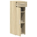 vidaXL Dulap, stejar sonoma, 30x42,5x93 cm, lemn prelucrat