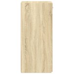 vidaXL Dulap, stejar sonoma, 30x42,5x93 cm, lemn prelucrat
