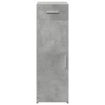 vidaXL Dulap, gri beton, 30x42,5x93 cm, lemn prelucrat vidaXL Dulap, gri beton, 30x42,5x93 cm, lemn prelucrat
