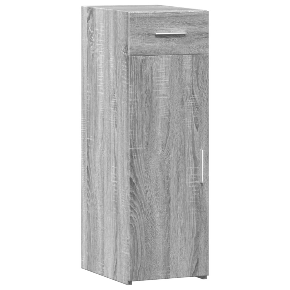 vidaXL Dulap, gri sonoma, 30x42,5x93 cm, lemn prelucrat