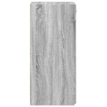 vidaXL Dulap, gri sonoma, 30x42,5x93 cm, lemn prelucrat vidaXL Dulap, gri sonoma, 30x42,5x93 cm, lemn prelucrat