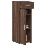 vidaXL Dulap, stejar maro, 30x42,5x93 cm, lemn prelucrat