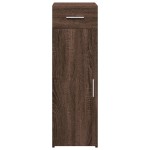 vidaXL Dulap, stejar maro, 30x42,5x93 cm, lemn prelucrat