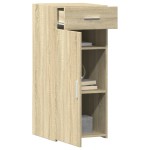 vidaXL Dulap, stejar sonoma, 40x42,5x93 cm, lemn prelucrat