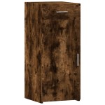 vidaXL Dulap, stejar fumuriu, 40x42,5x93 cm, lemn prelucrat