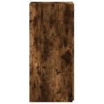 vidaXL Dulap, stejar fumuriu, 40x42,5x93 cm, lemn prelucrat